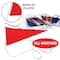 Beistle 30ft. Red, White & Blue Pennant Banner
